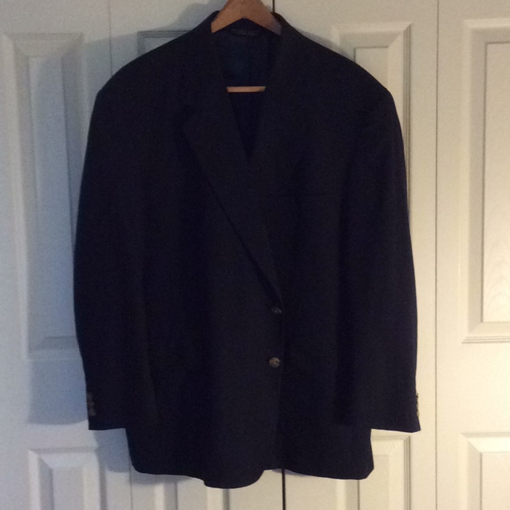 Men’s LLBean 48R Navy Blazer Made in USA